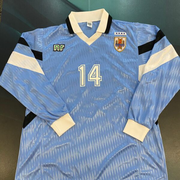 MATCHWORN Camiseta de la selección uruguaya cop americana 1997 14 romero