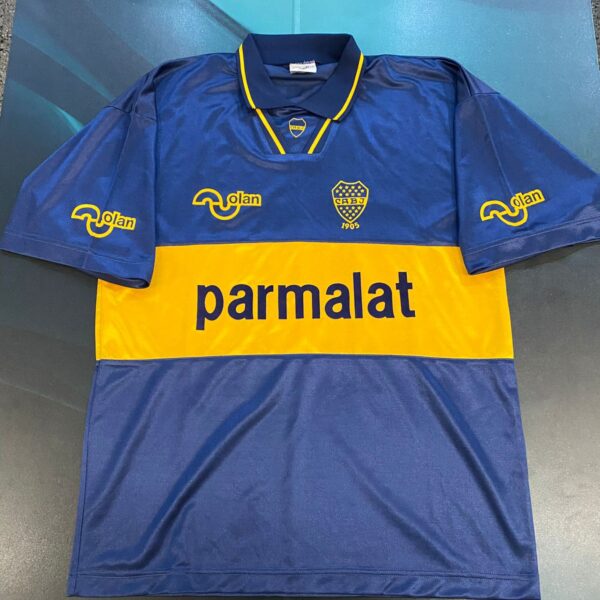 MATCHWORM Camiseta de boca año 1995 10 maradona gira por asia por la vuelta de Diego Armando Maradona.