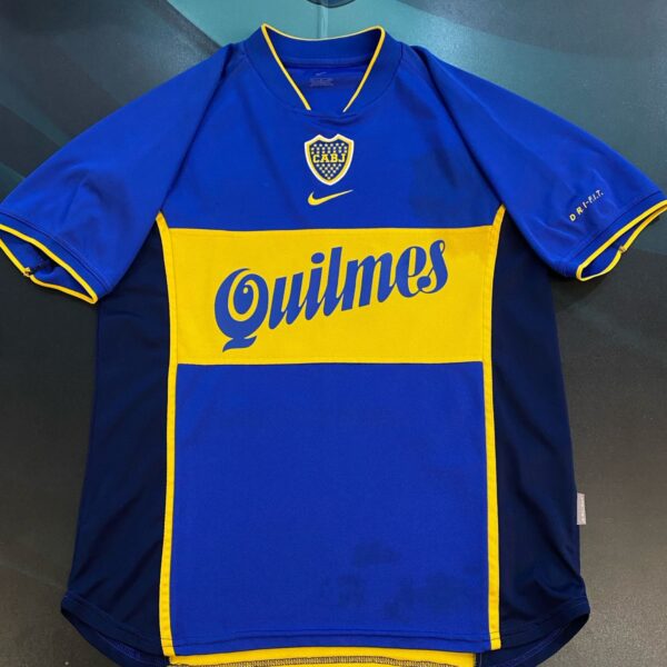 Camiseta de Boca Juniors año 2001 22 talle S