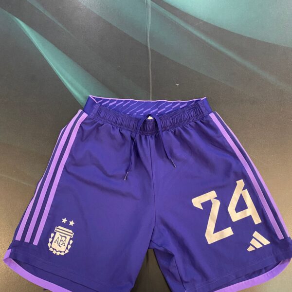 Short versión jugador alternativo 2022 talle S  24 enzo fernandez