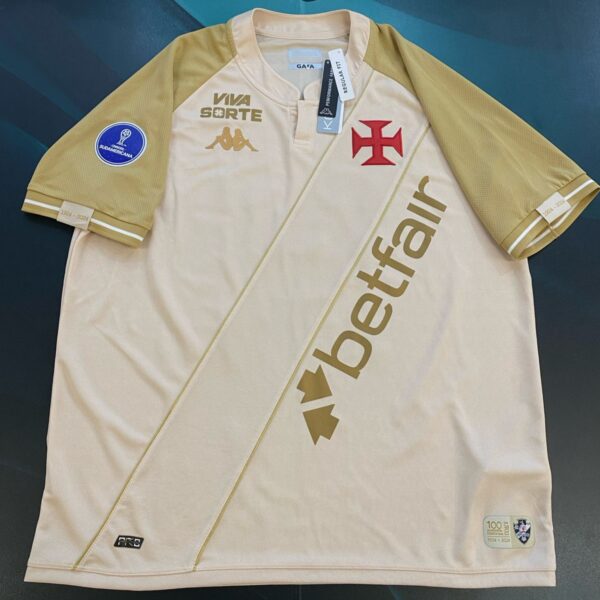 Camiseta del Vasco Da Gama 100 años 99 Vegetti talle XL