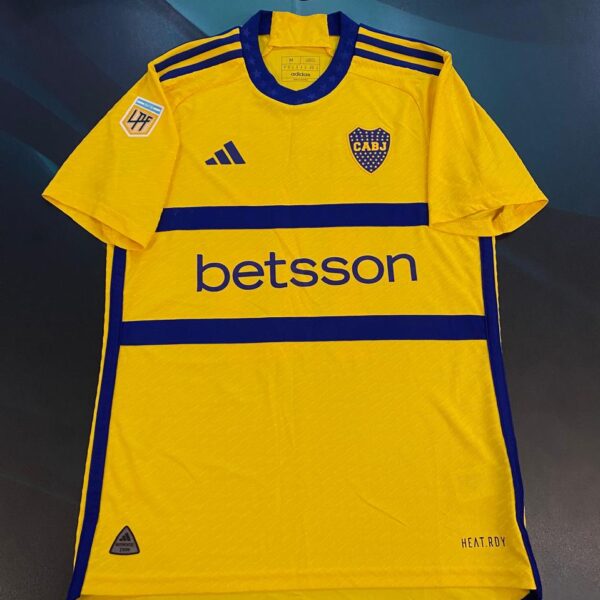 Camiseta alternativa de Boca Juniors 16 Merentiel talle M