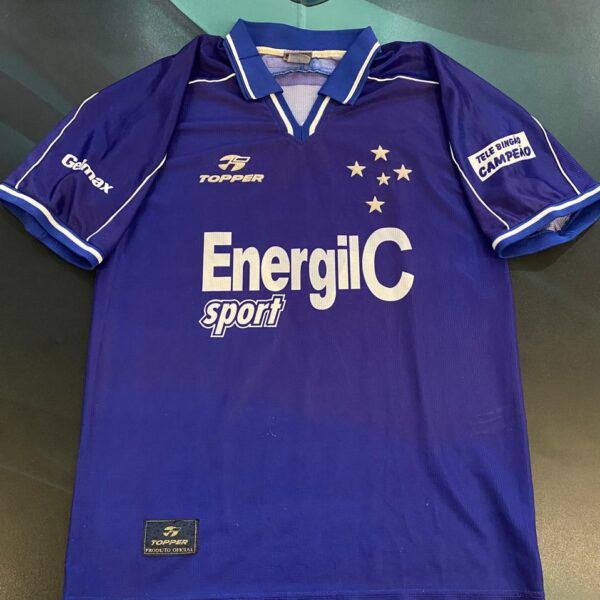 Camiseta de Cruzeiro 1999 7 talle G (L)