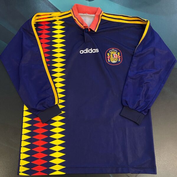 Camiseta alternativa mangas largas de la selección de España  1994 9 talle 4