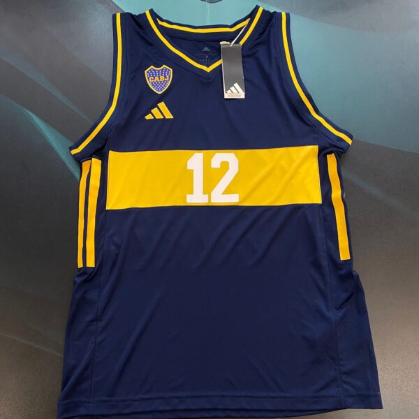 Musculosa de Basquet Boca Juniors 2025 2026 talle M