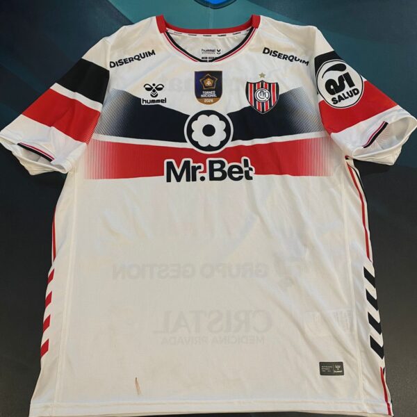 Camiseta de Chacarita utileria 16 talle L