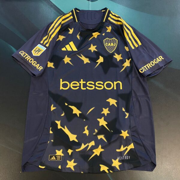 Camiseta alternativa de Boca Juniors versión jugador 5 Paredes talle M