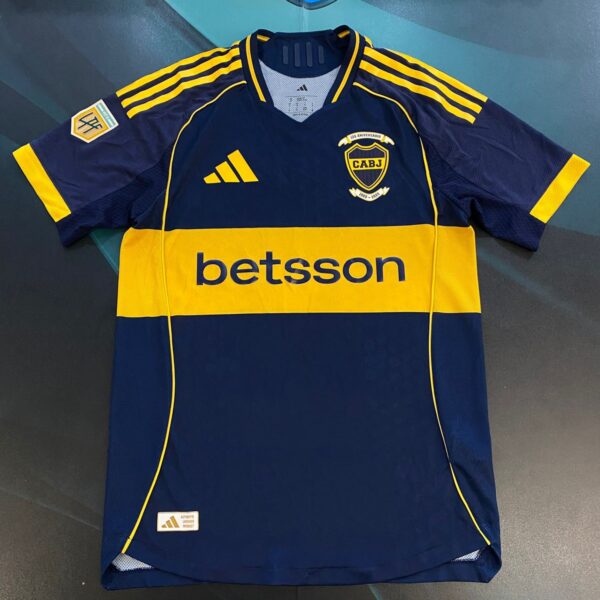 Camiseta de Boca Juniors versión jugador 5 Paredes talle S