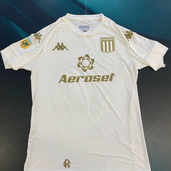 matchworn camiseta de racing alternativa 2020 2021 talle M 12 prado usada en partido