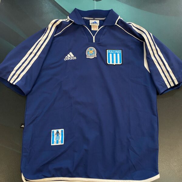 Camiseta alternativa de Racing Club utileria inferiores talle S