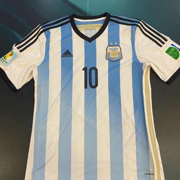 Camiseta de la selección argentina 2014 talle L 10 messi