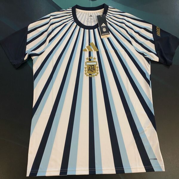 Remera pre match  de la selección Argentina 2026