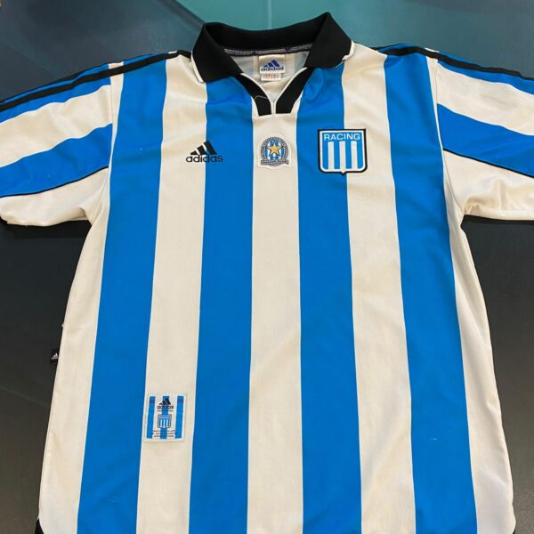 Camieta de racing año 2000 talle M 7 bastia