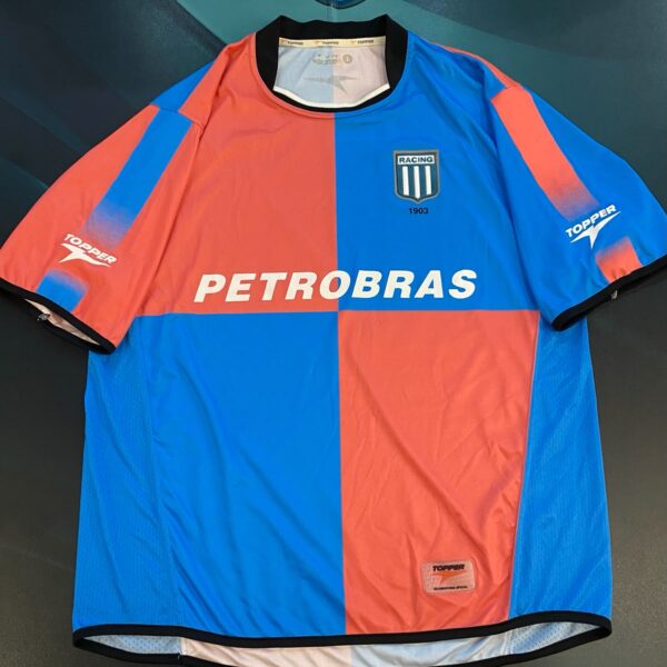 Camiseta alternativa de Racing Club temporada 2005 2006 14 talle L