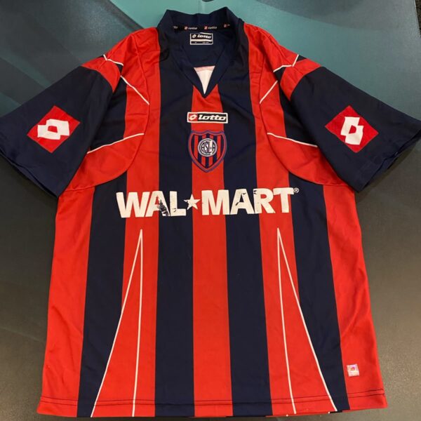 Camiseta de San Lorenzo año 2007 10 Lavezzi talle M