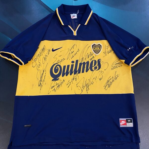 Camiseta de Boca Juniors 1998 9 talle M