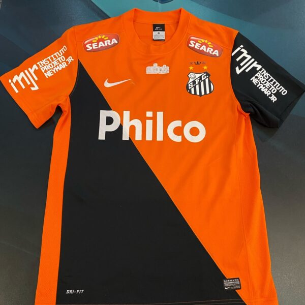 Camiseta de arquero del Santos 100 años 1 talle M
