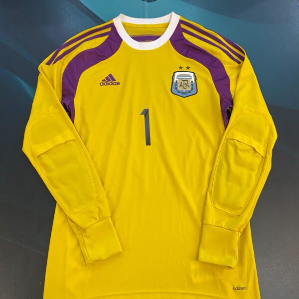 Buzo de arquero de la selección Argentina  Adizero 2014 1 talle M