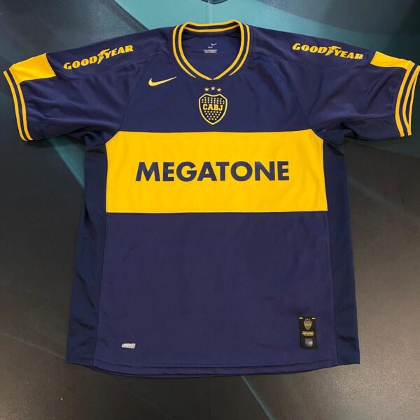Camiseta de Boca Juniors temporada 2006 2007 9 Palermo talle S