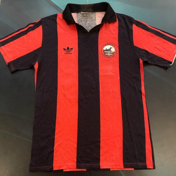 Camiseta de Defensores de Belgrano años 90 10 nro pintura talle 4