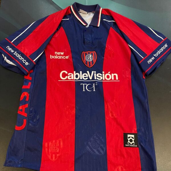 Camiseta de San Lorenzo 1998 9 talle XL