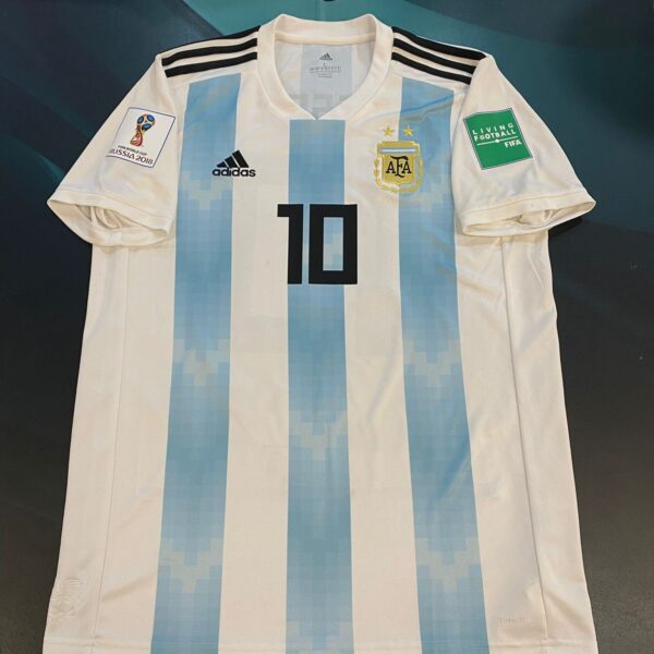 Camiseta de la selección Argentina 2018 10 Messi talle L