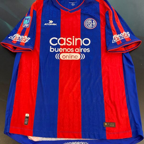 Camiseta de San Lorenzo 29 Auzmendi talle XXL