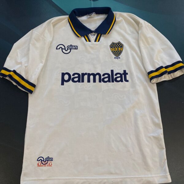 Camiseta alternativa de Boca Juniors 1995 10 talle L