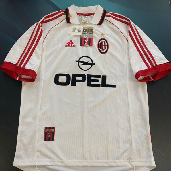 Camiseta alternativa del Milán 1998 1999 7 Shevchenko talle L