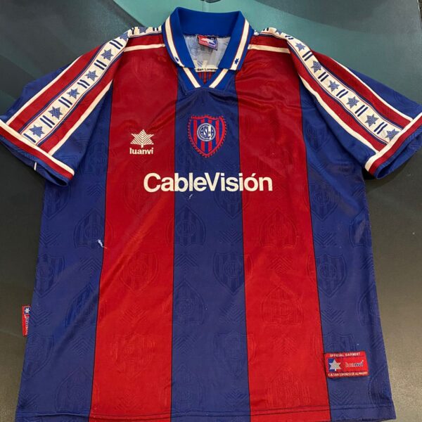 Camiseta de San Lorenzo 1999 21 talle XL