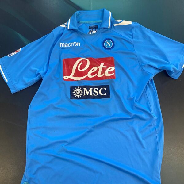 Camiseta del Napoli talle XXL 22 lavezzi