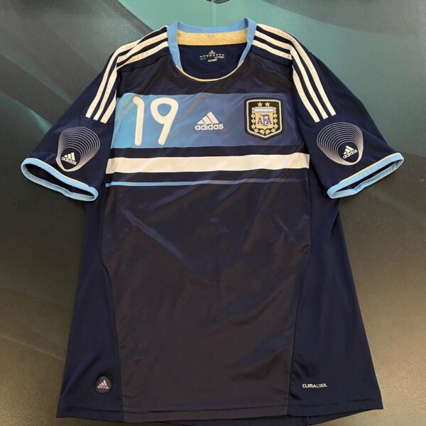 Camiseta alternativa de la selección Argentina 2011 2012 19 talle M