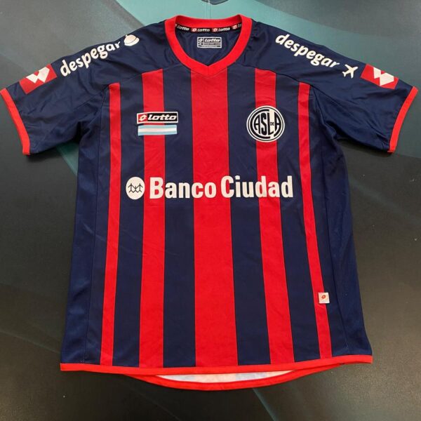 Camiseta de San Lorenzo copa libertadores 2014 10 Romagnoli talle S