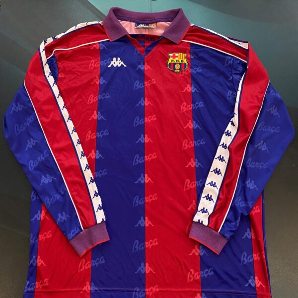 Camiseta mangas largas del Barcelona 10 talle XL