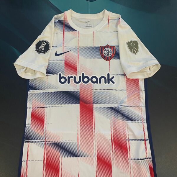 Camiseta alternativa de San Lorenzo copa libertadores 2024 35 Lujan talle L
