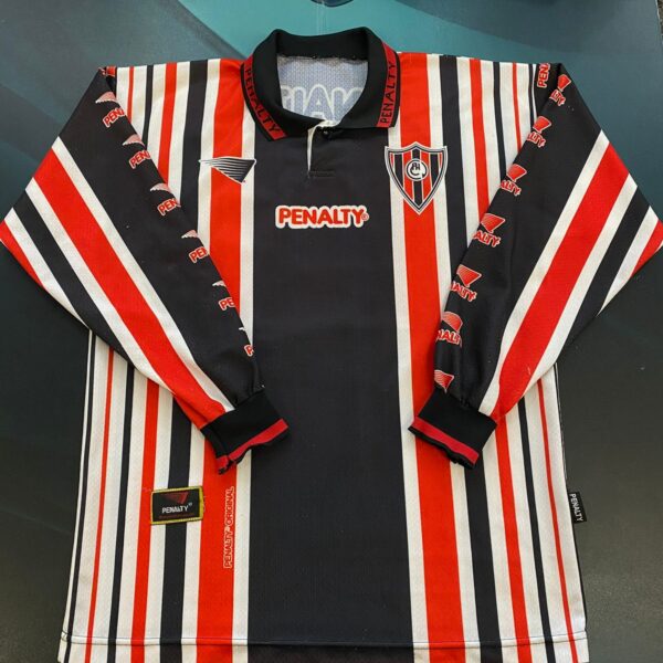 Camiseta mangas largas de Chacarita 1996 10 nro pintura talle XL
