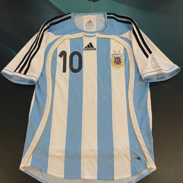 Camiseta de la selección Argentina  2006 10 Riquelme talle S