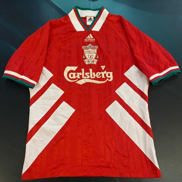 Camiseta del Liverpool 1993 1994 23 Fowler talle M
