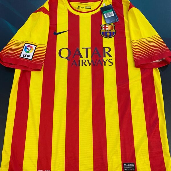 Camiseta alternativa del barcelona 2013 talle XL nueva con etiqueta 10 messi!