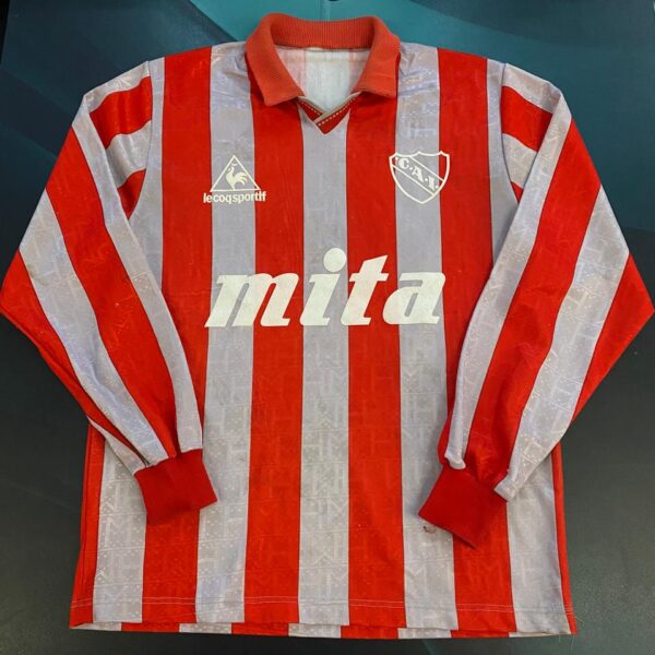 Buzo de arquero de Independiente 1987 1988 12 talle XL