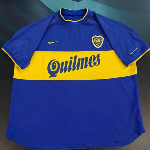 Camiseta de Boca Juniors año 2000 9 talle M