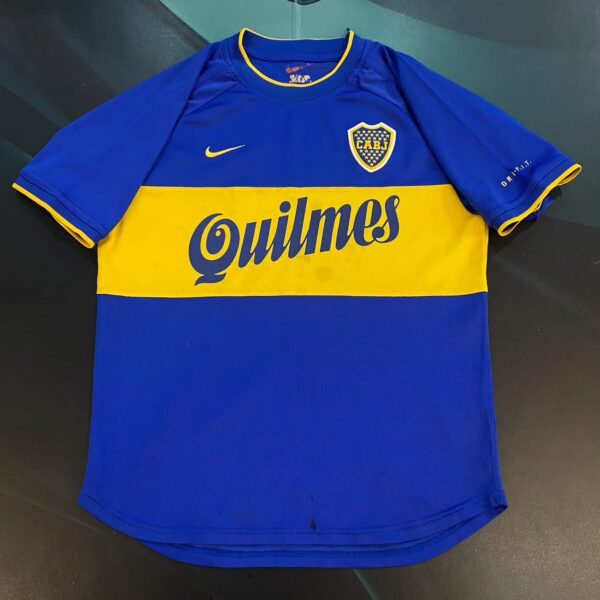 Camiseta de Boca Juniors año 2000 9 talle XS