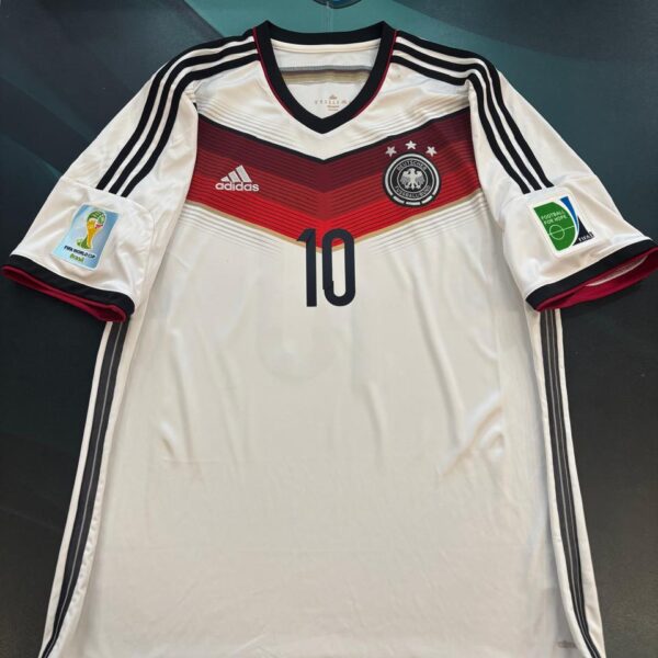Camiseta de la selección de Alemania  2014 10 Podolski talle XL