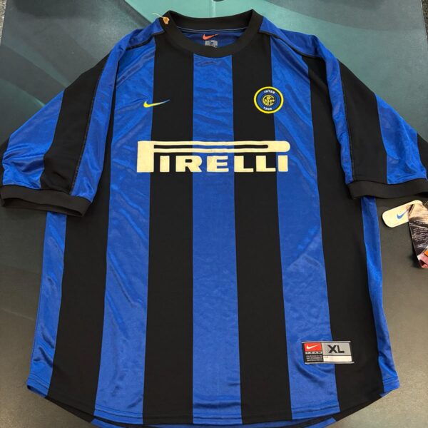 Camiseta del Inter 1998 9 Ronaldo talle XL