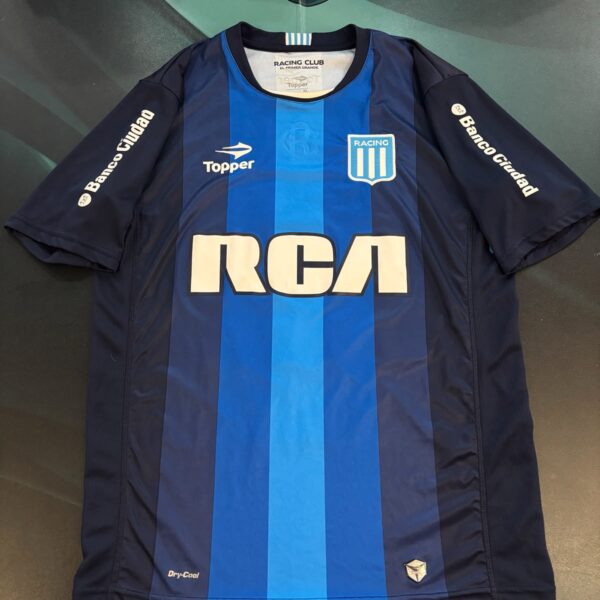 Camiseta alternativa de Racing Club 2016 22 Milito talle XL