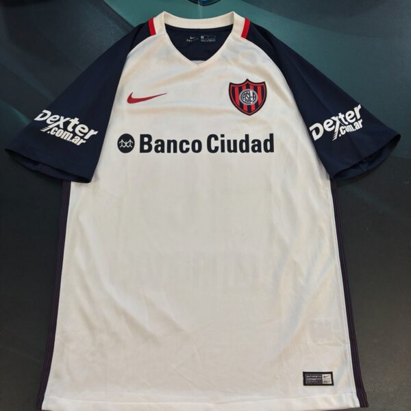 Camiseta alternativa de San Lorenzo 2017 10 Romagnoli talle M