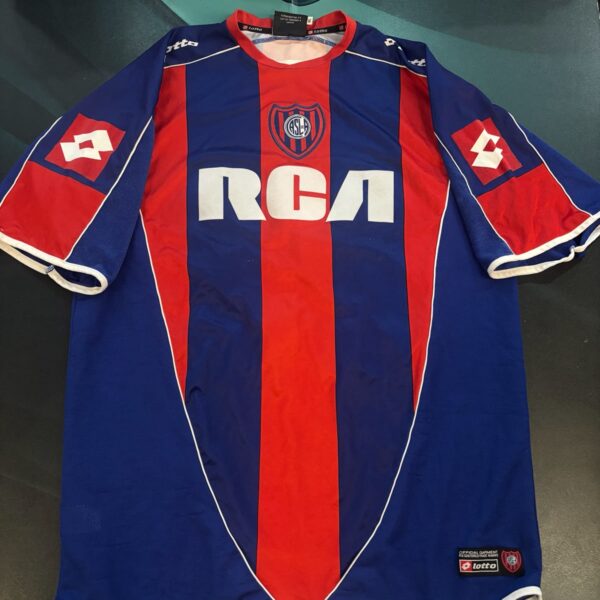 Camiseta de San Lorenzo 2006 22 Lavezzi talle XL