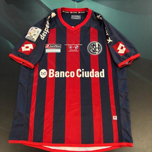 camiseta de san lorenzo 2014 final copa libertadores vuelta talle S 15 villalba