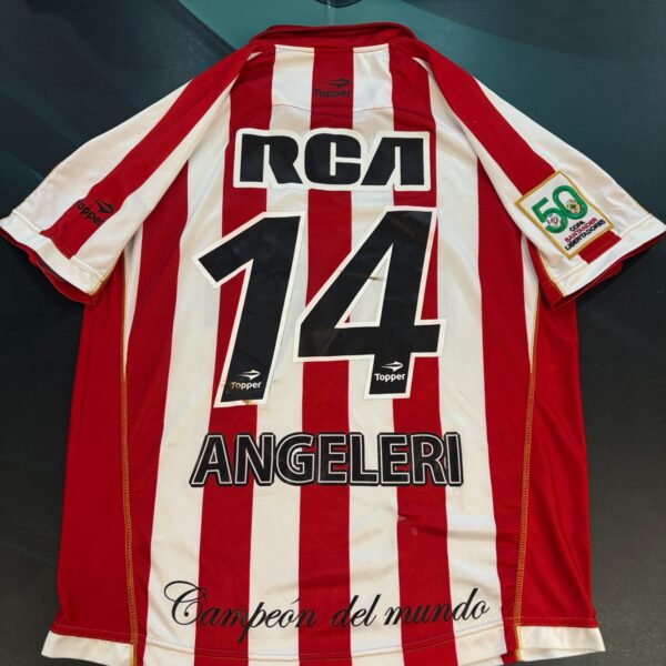 Camiseta de estudiantes de la plata copa libertadores 2009 14 Angeleri talle XL