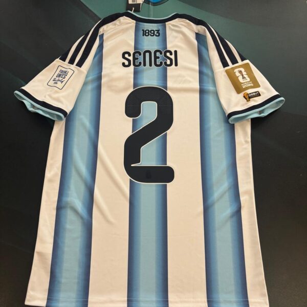 Camiseta de la selección Argentina mundial 2026 final vs España 2 Senesi talle M